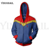 Avengers 4 Endgame Men and Women Zipper Hoodies Captain America 3D Hooded Jacket Superhero Sweatshirt Streetwear Cosplay Costume