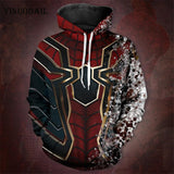 Avengers 4 Endgame Men and Women Zipper Hoodies Captain America 3D Hooded Jacket Superhero Sweatshirt Streetwear Cosplay Costume
