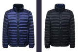 NewBang Brand Men's Down Jacket Puffer Ultra Light Down Jacket Men Autumn Winter Double Side Feather Reversible Parka