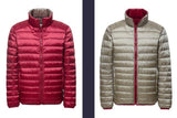 NewBang Brand Men's Down Jacket Puffer Ultra Light Down Jacket Men Autumn Winter Double Side Feather Reversible Parka